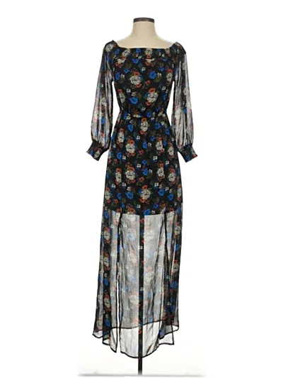 Pre-owned Jealous Tomato Casual Dress In Blue