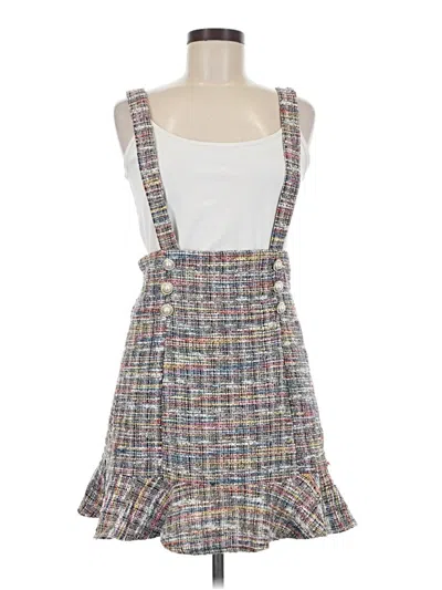 Pre-owned Jealous Tomato Casual Dress In Gray