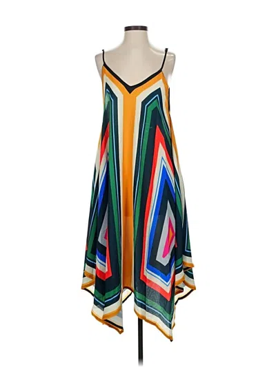 Pre-owned Jealous Tomato Casual Dress In Green