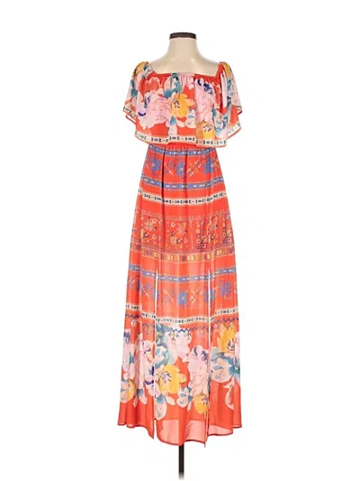 Pre-owned Jealous Tomato Casual Dress In Orange