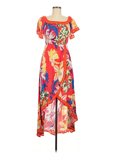 Pre-owned Jealous Tomato Casual Dress In Red
