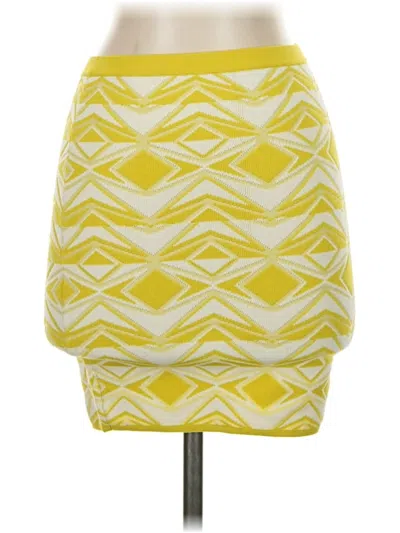 Pre-owned Jealous Tomato Casual Skirt In Yellow