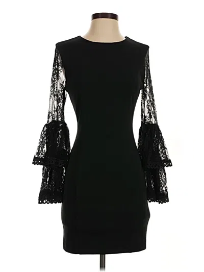 Pre-owned Jealous Tomato Cocktail Dress In Black
