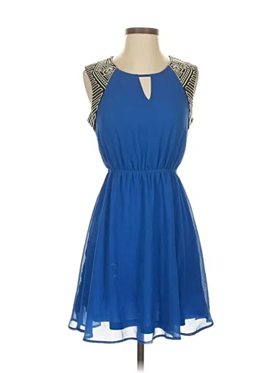 Pre-owned Jealous Tomato Cocktail Dress In Blue