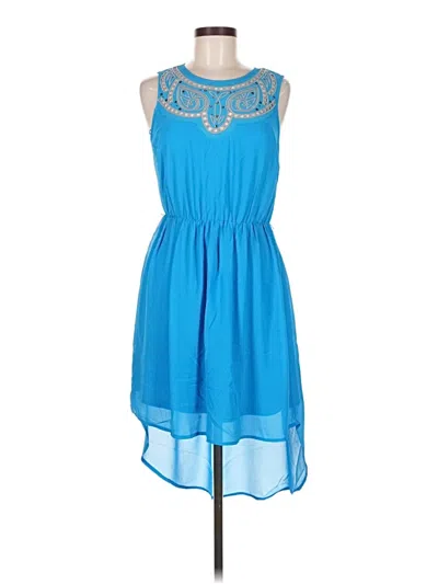 Pre-owned Jealous Tomato Cocktail Dress In Blue
