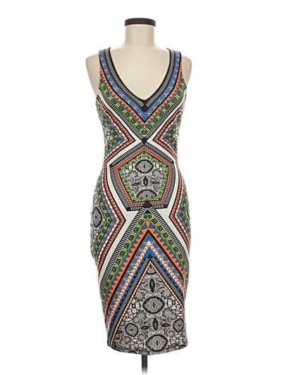 Pre-owned Jealous Tomato Cocktail Dress In Gray