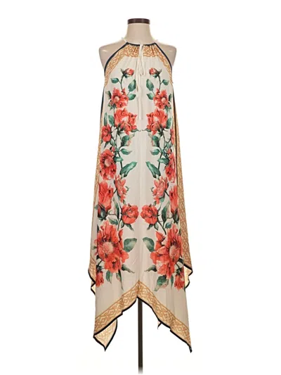 Pre-owned Jealous Tomato Cocktail Dress In White