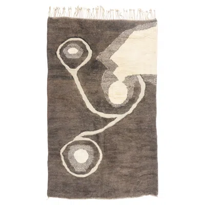 Pre-owned Jean Arp The Continuum Reverie: A Beni Mrirt Moroccan Masterpiece Of Biomorphic Modernism In Gray