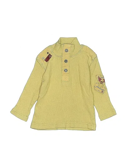 Pre-owned Jean Bourget Babies' Pullover Sweater In Yellow