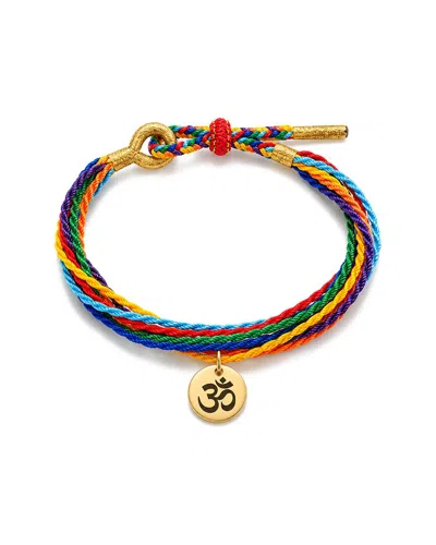 Jean Claude Braided Rope Bracelet In Multi