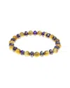 Jean Claude Dell Arte 24k Over Silver Bohemian Bracelet