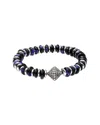 Jean Claude Dell Arte Silver Cross Bracelet