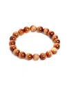 Jean Claude Jewelry Tiger Eye Bead Stretch Bracelet