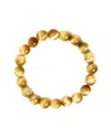 Jean Claude Jewelry Tiger Eye Bead Stretch Bracelet