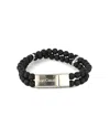 Jean Claude Lava Beads Wrap Bracelet