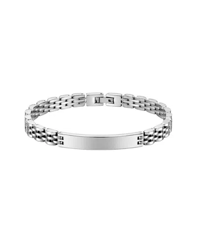 Jean Claude Stainless Steel Bracelet In Metallic
