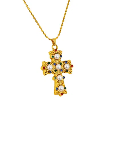 Jean Claude Stainless Steel Necklace In Gold