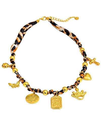 Jean Claude Stainless Steel Necklace In Gold