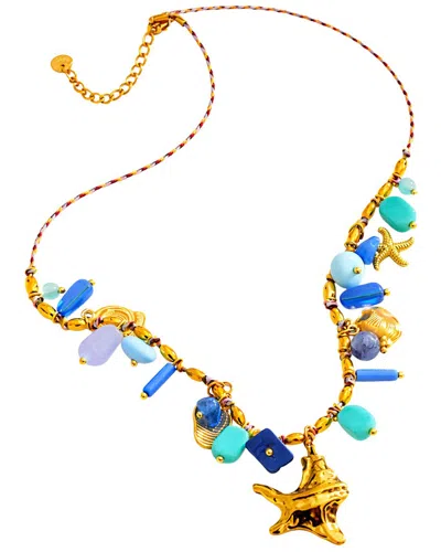 Jean Claude Stainless Steel Necklace In Gold