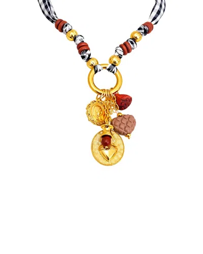 Jean Claude Stainless Steel Necklace In Gold