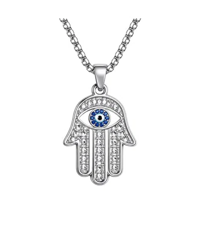 Jean Claude Stainless Steel Necklace In Metallic