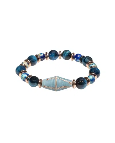 Jean Claude Stretch Bracelet In Blue