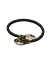Jean Claude Year Of The Snake Collection Leather Bracelet