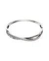Jean Claude Year Of The Snake Collection Stainless Steel Cz Bracelet