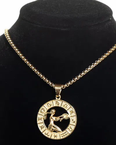 Jean Claude Zodiac Collection Virgo Pendant Necklace