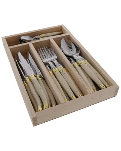 Jean Dubost 24pc Everyday Flatware Set