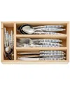 Jean Dubost 24pc Flatware Set In Multi