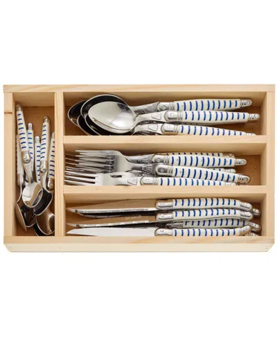 Jean Dubost 24pc Flatware Set