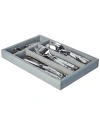 Jean Dubost 24pc Marble Flatware