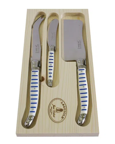 Jean Dubost 3pc Cheese Set Mariniere