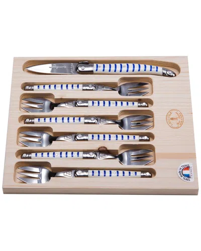 Jean Dubost 7pc Oyster Set In Animal Print