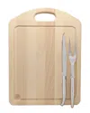 Jean Dubost Carving Board & Carving Set