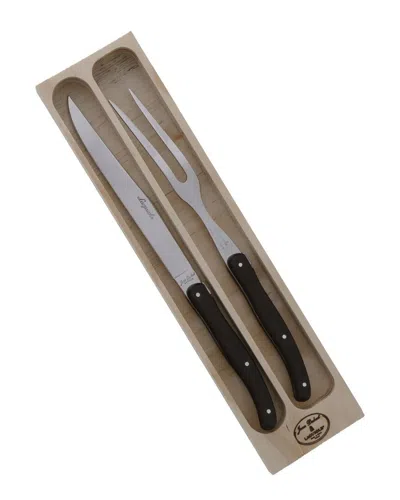 Jean Dubost Carving Set Wenge Wood
