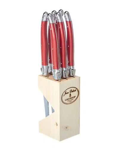 JEAN DUBOST DNU OWN JEAN DUBOST 6 KNIVES IN A BLOCK