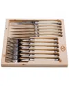 Jean Dubost Laguiole 12pc Flatware Set