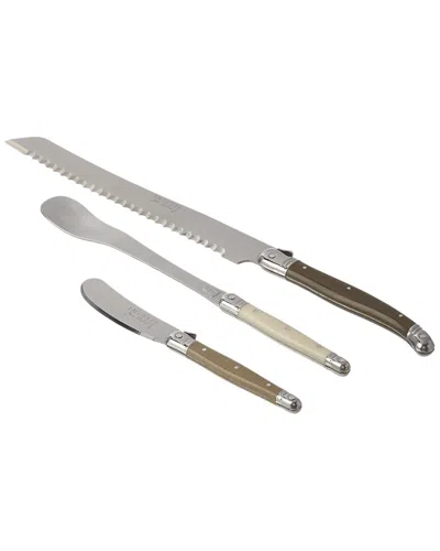 Jean Dubost Laguiole 3pc Breakfast Set