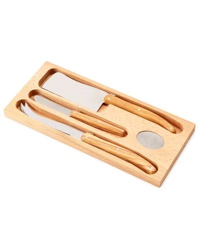Jean Dubost Laguiole 3pc Cheese Set