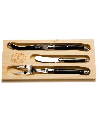 Jean Dubost Laguiole 3pc Cheese Set
