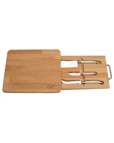Jean Dubost Laguiole 4pc Cheese Serving Set