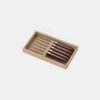 Jean Dubost Laguiole Cutlery Dark Brown Uni In Dark Brown