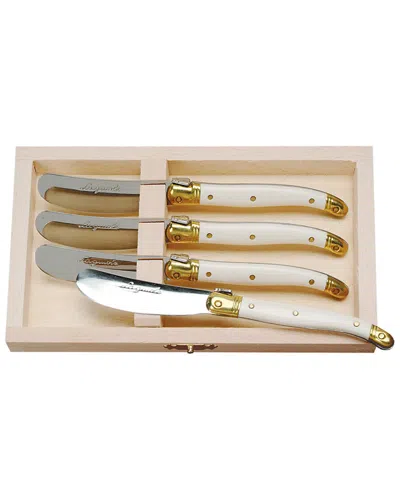 Jean Dubost Laguiole Set Of 4 Spreaders