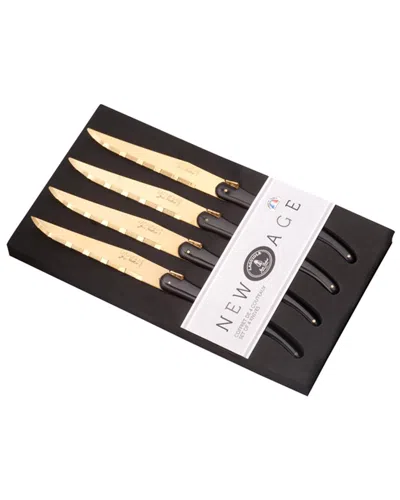 JEAN DUBOST JEAN DUBOST NEW AGE 4PC STEAK KNIFE SET
