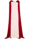JEAN LOUIS SABAJI BOW-DETAIL A-LINE ABAYA