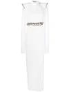 Jean Louis Sabaji Chain-detail Maxi Dress In White