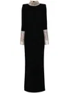 JEAN LOUIS SABAJI CRYSTAL-EMBELLISHED GOWN