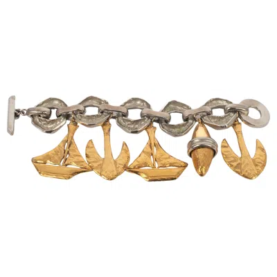 Pre-owned Jean Louis Scherrer Jean-louis Scherrer Bracelet In Multi